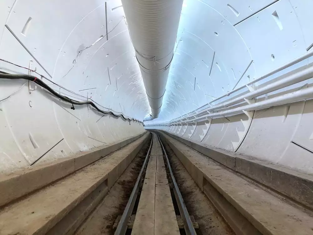 Inside The Boring Company's first test tunnel
