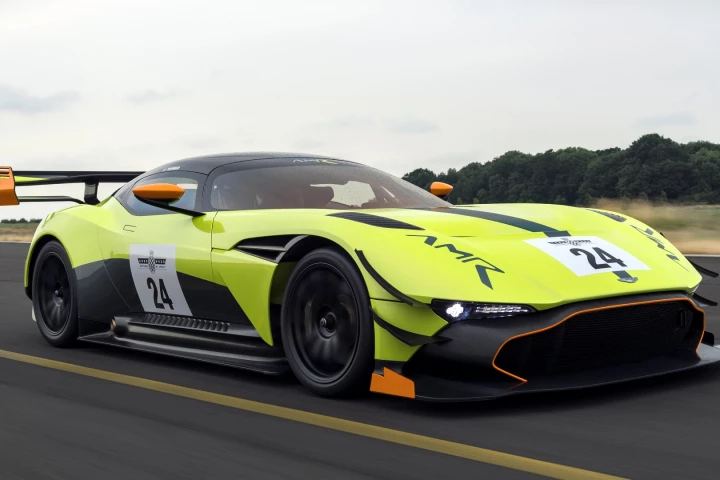 The Aston Martin Vulcan with AMR PRO upgrade fitted
