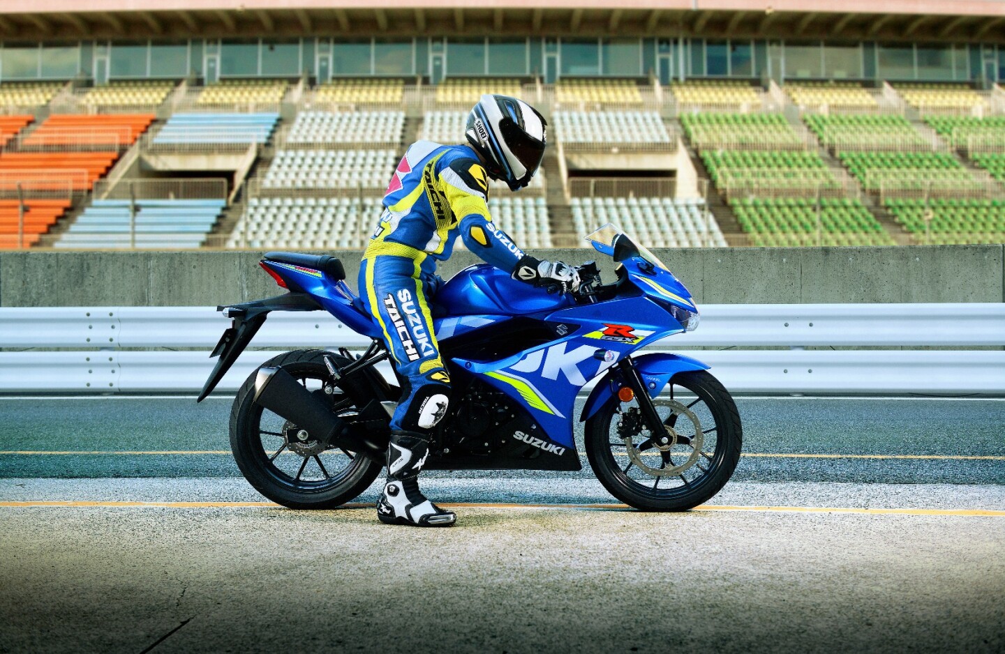 The 2017 Suzuki GSX-R125 in action