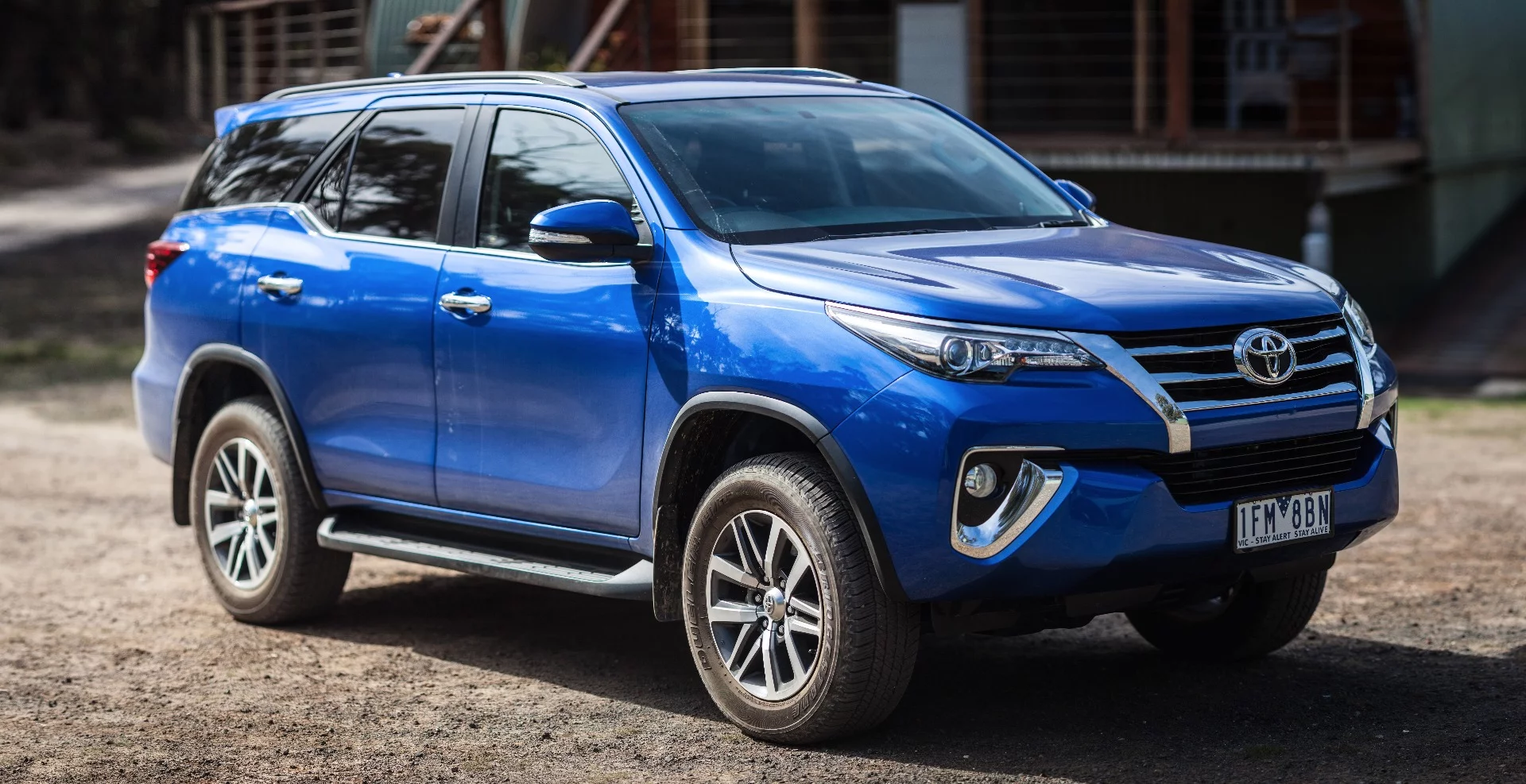 The Toyota Fortuner is a very capable off roader