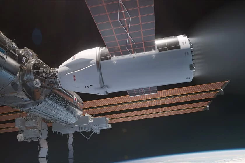 The super Dragon being developed to deorbit the ISS