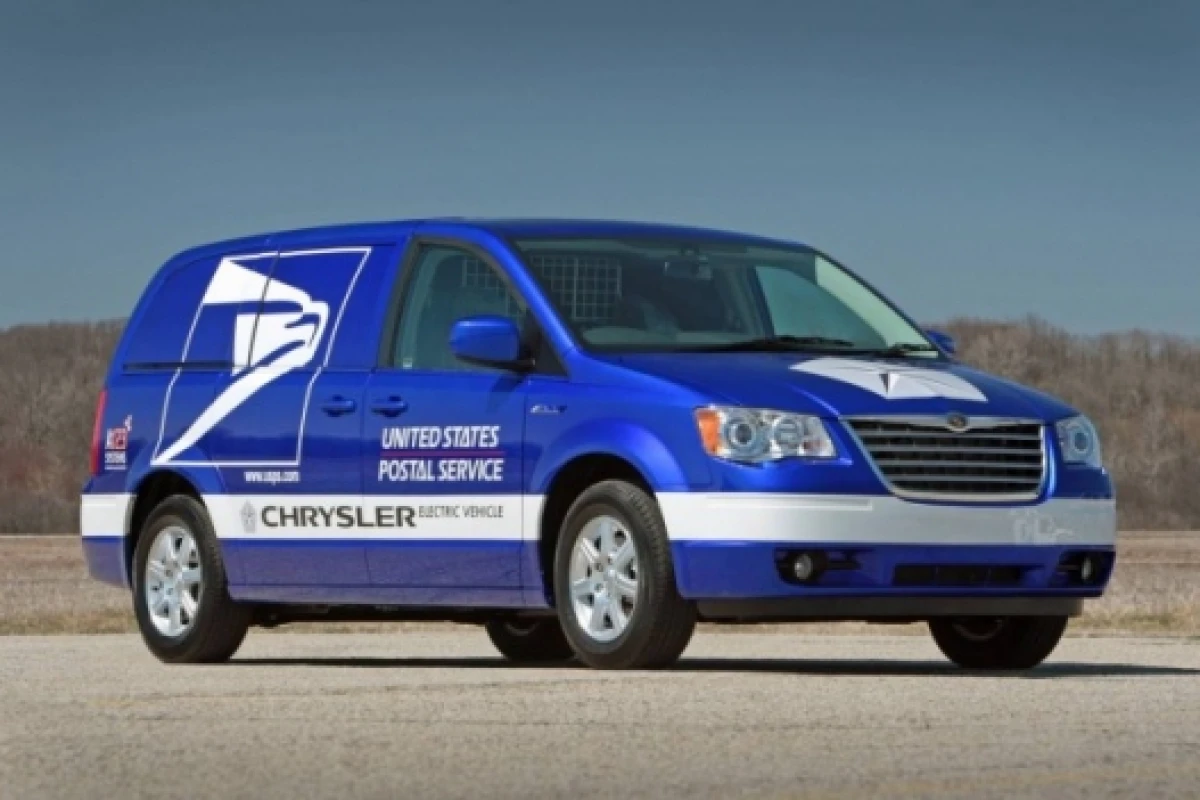 Chrysler's all-electric postal van