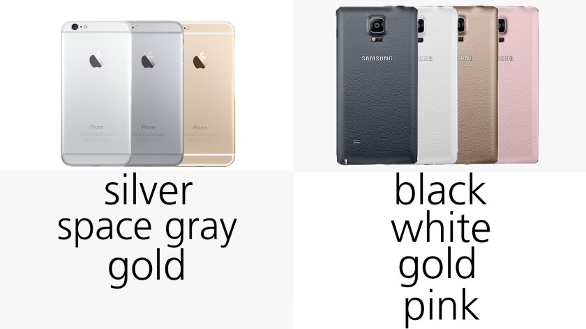 Color options