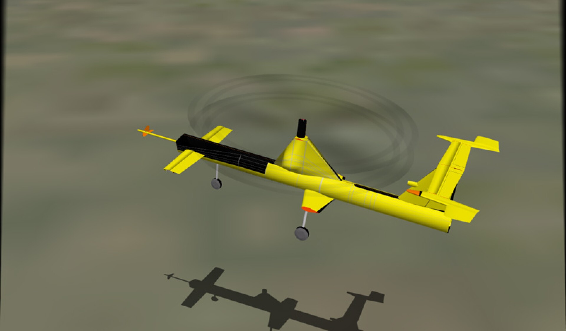 Hybrid RotorWing design transitions from fixed to rotary wing midflight