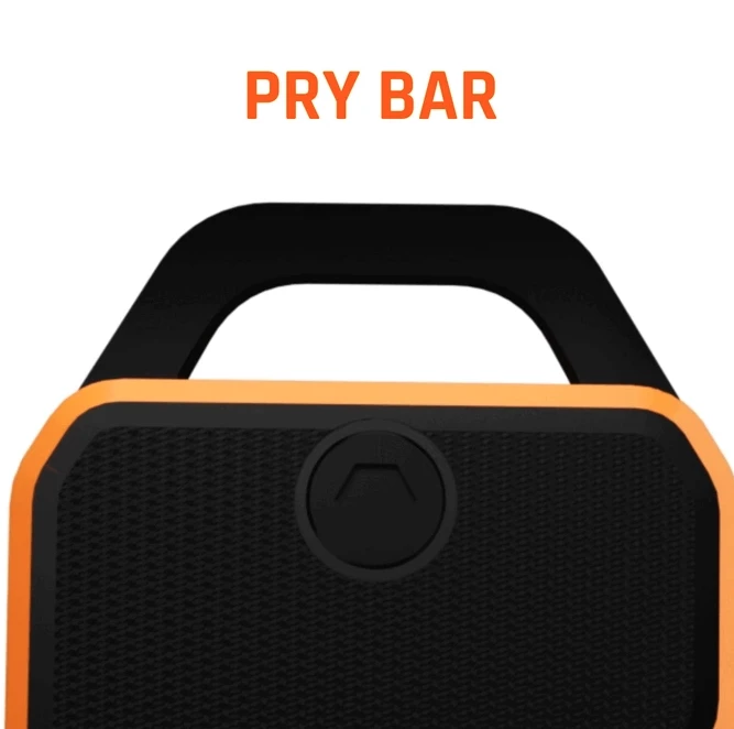 KEA Hex rotatable dial function: lanyard holder/pry bar