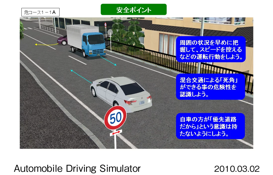 The new simulator comes complete with easy-to-understand graphics (in English, too)