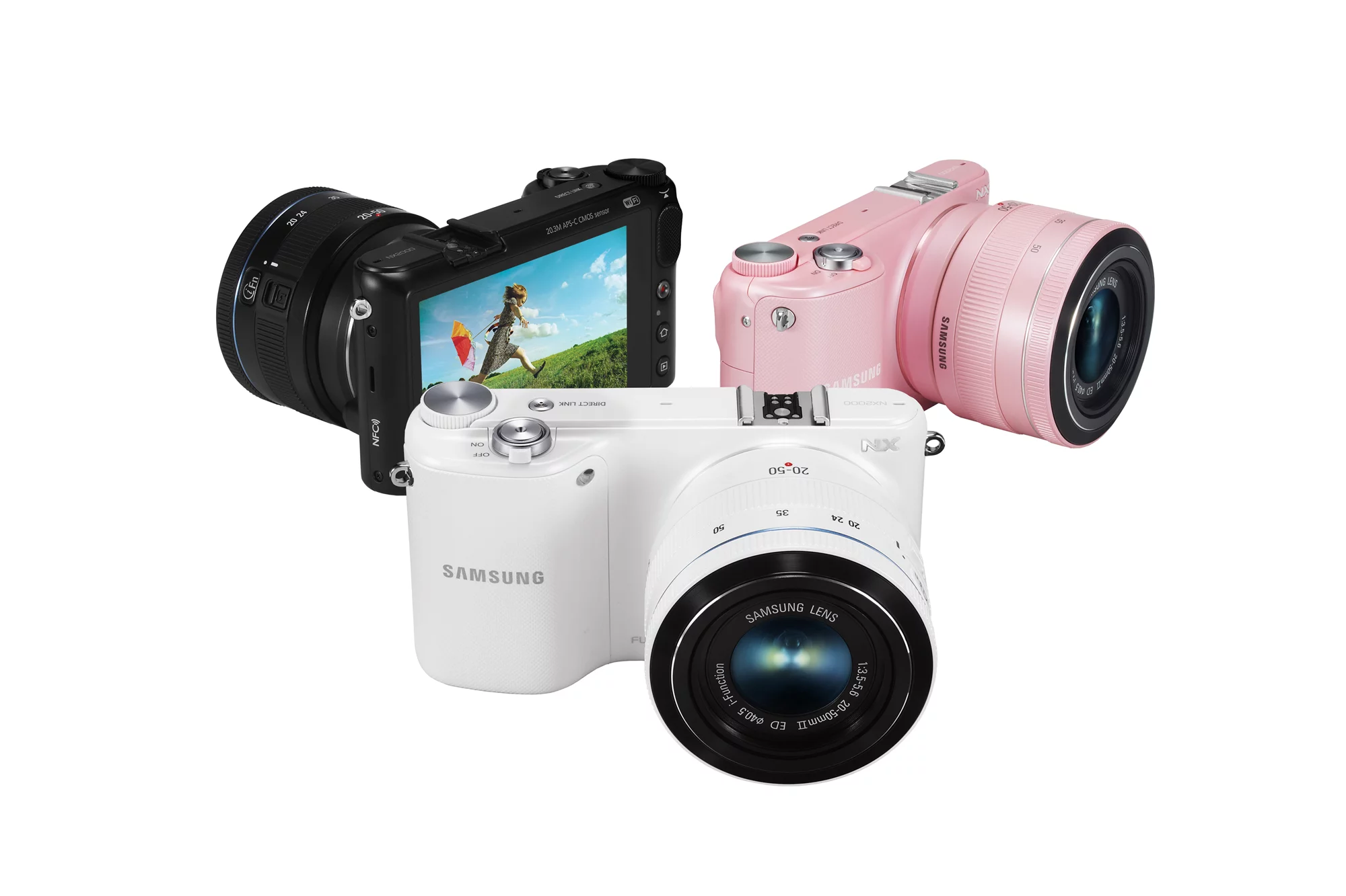 The Samsung NX2000 mirrorless camera