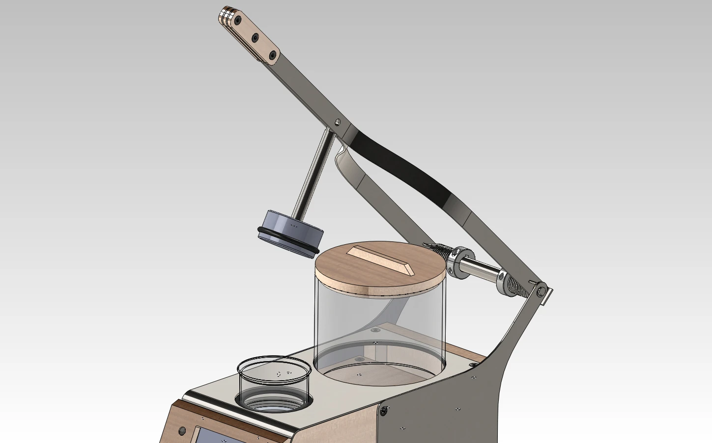 A manual plunger offers maximum control over press-out