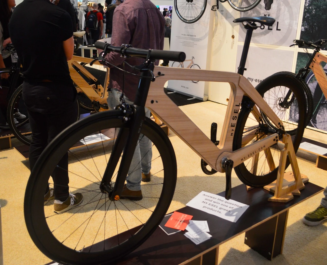 My Esel's ultralight prototype show bike