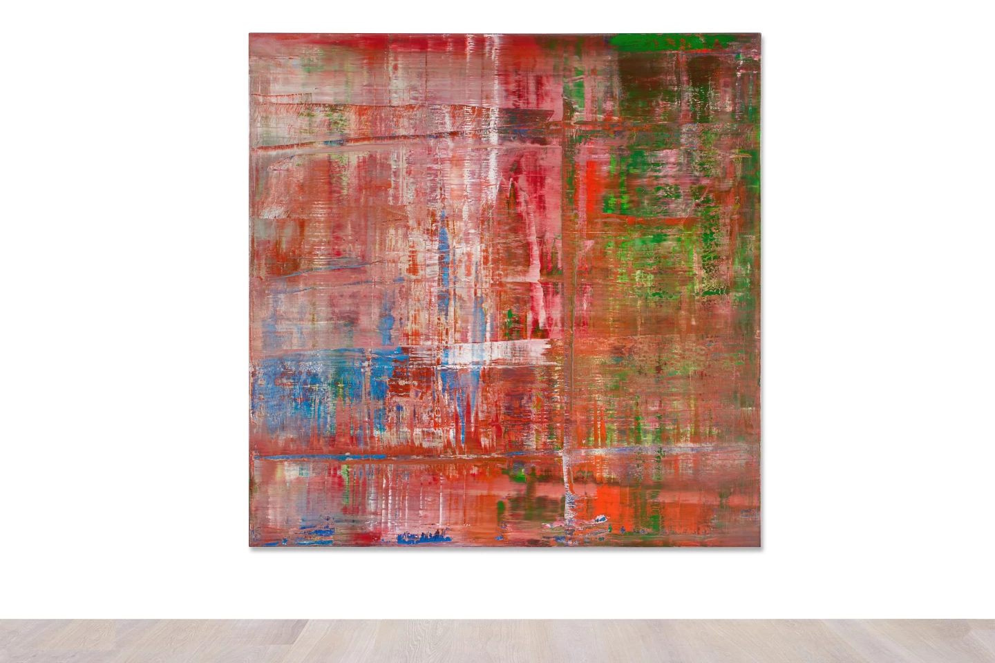 "Abstraktes Bild" by Gerhard Richter (born 9 February 1932 | age: 89 years) sold for $33,010,500 at Sotheby’s on 15 November 2021. It was one of the most expensive artworks sold by a living artist in 2021 -