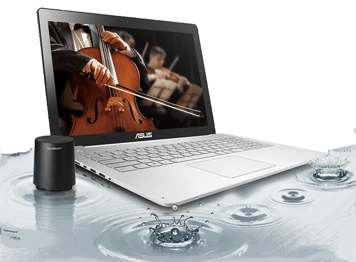 The N550JV entertainment center from Asus