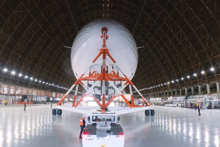 The enormous Pathfinder 1 airship will soon take flight