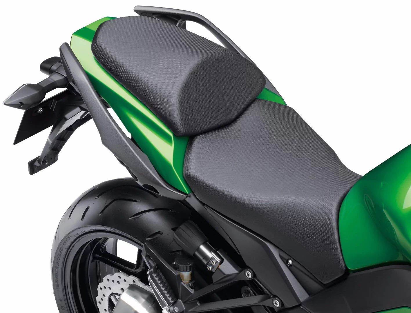The 2017 Kawasaki Z1000SX offers comfortable two-up riding