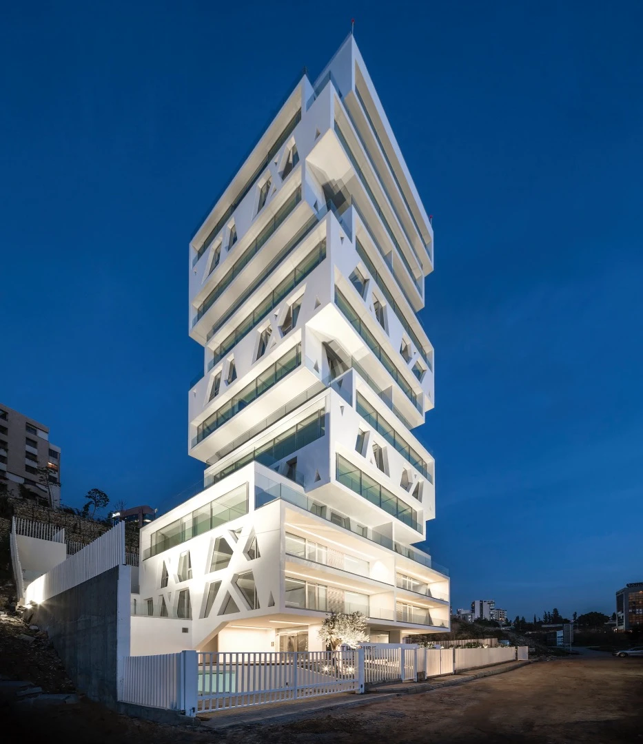 The Cube was commissioned by Lebanese development firm Masharii
