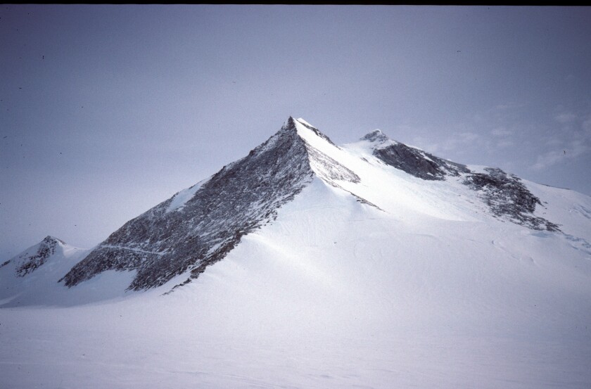 The south face of Mount Hope, viewed from the East