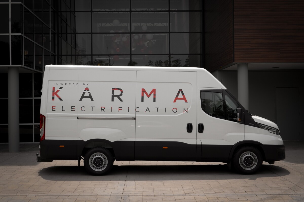 Karma previews its EREV E-Flex electrified van platform