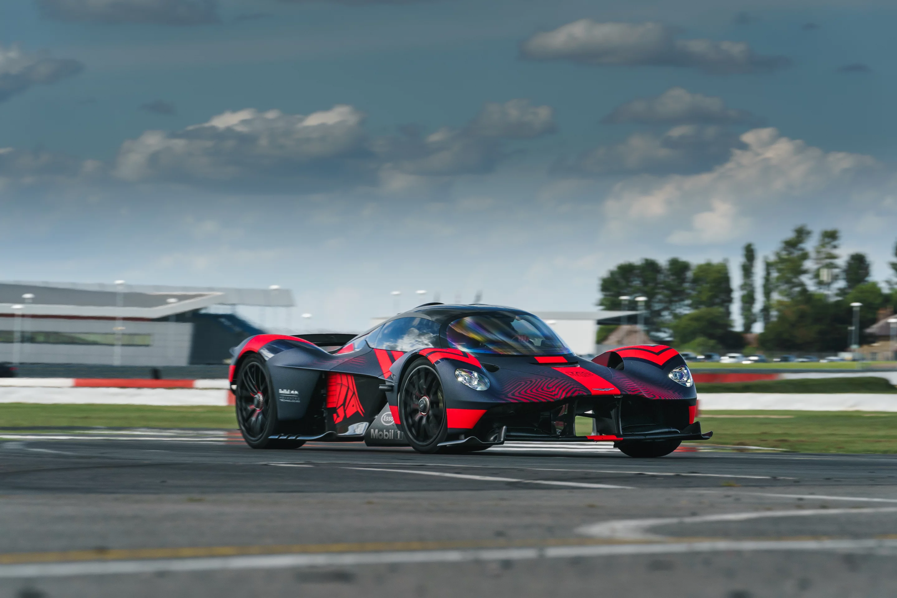 Aston Martin's Valkyrie in action