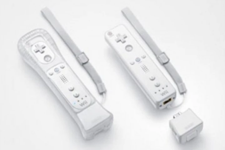 The new Wii MotionPlus accessory.