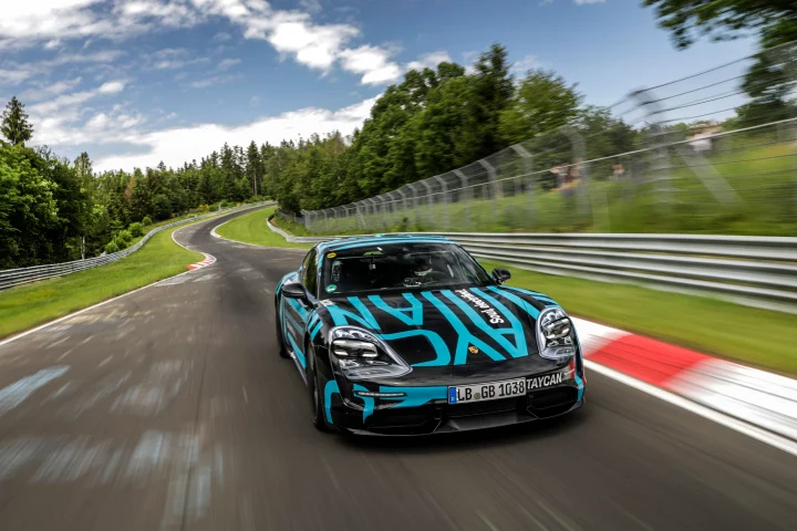 Porsche plans to fully unveil the Taycan next month