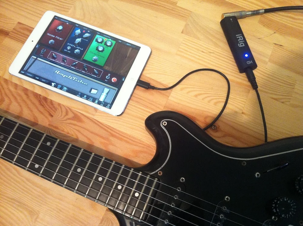 Gizmag goes hands-on with IK Multimedia's iRig HD and AmpliTube