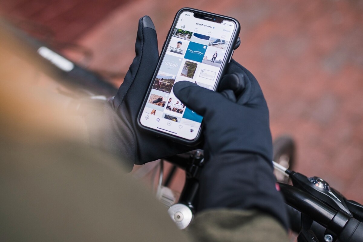 Candle gloves feature touchscreen-friendly fingertips