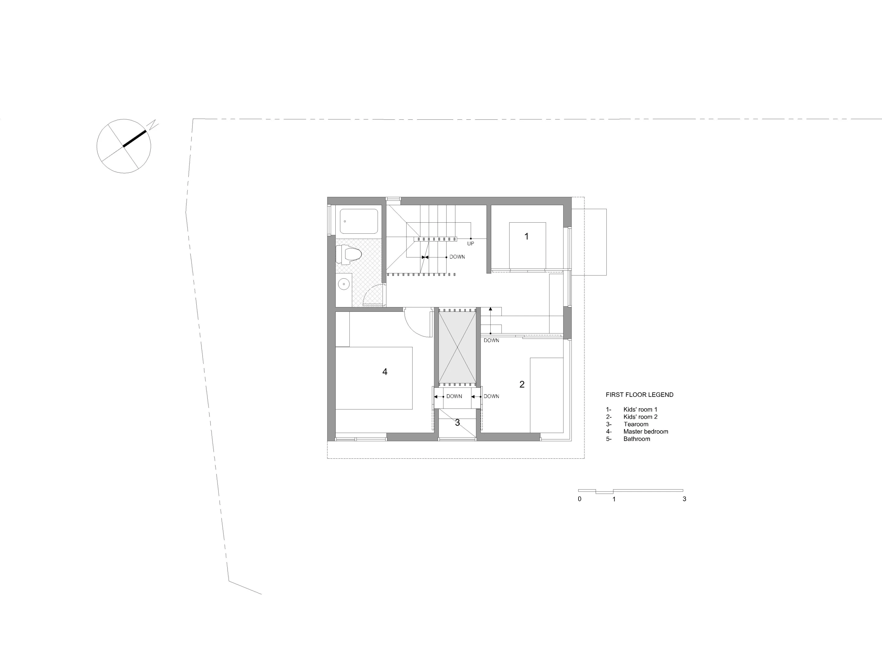 Architectural plans of the Starwars House (Image: Moon Hoon)
