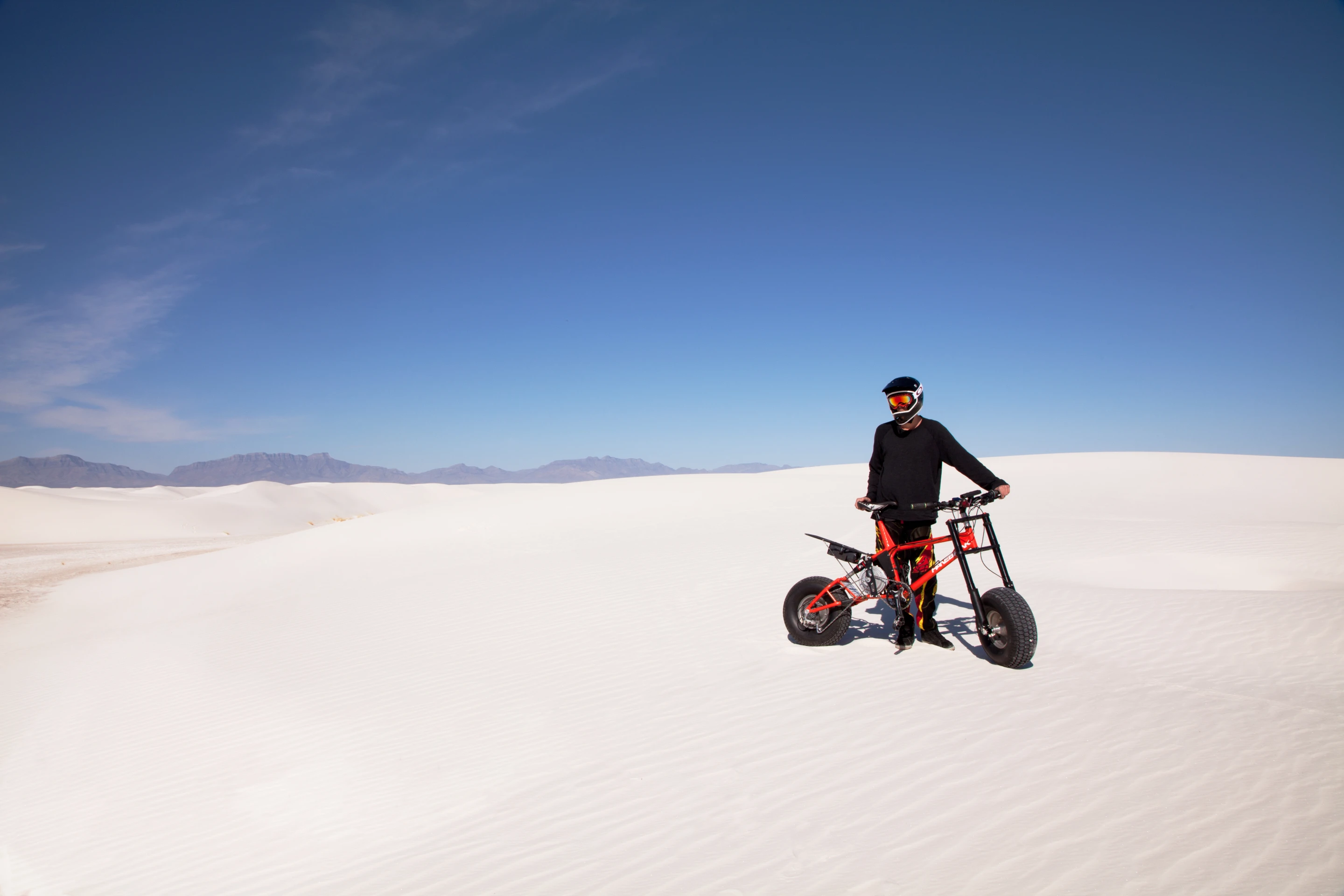 Nothing quite like fat tires when tackling sand dunes