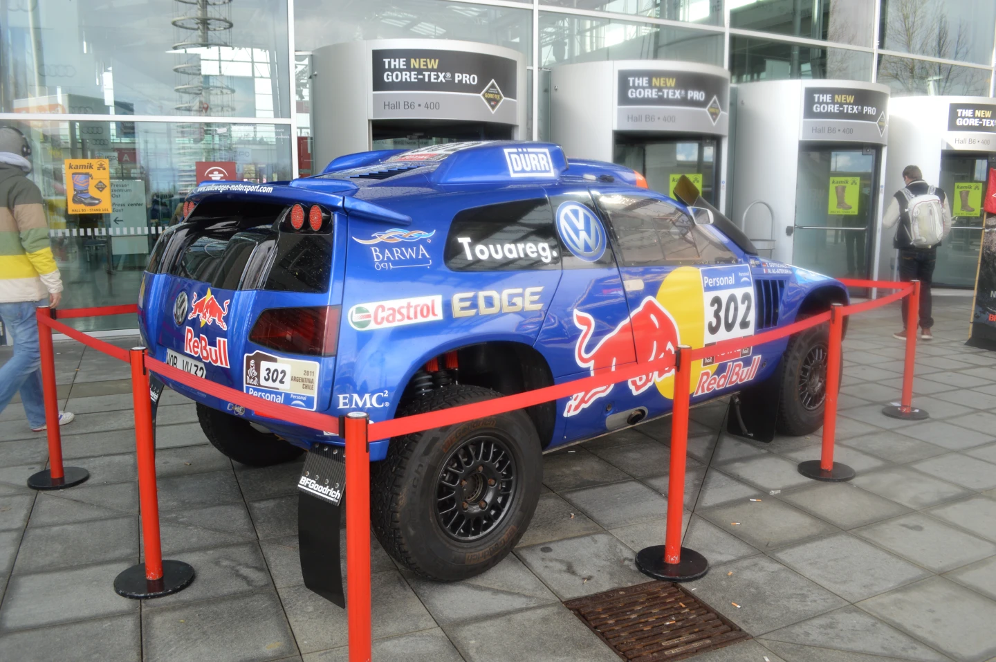 Volkswagen won three straight Dakar Rallies with its Touareg
