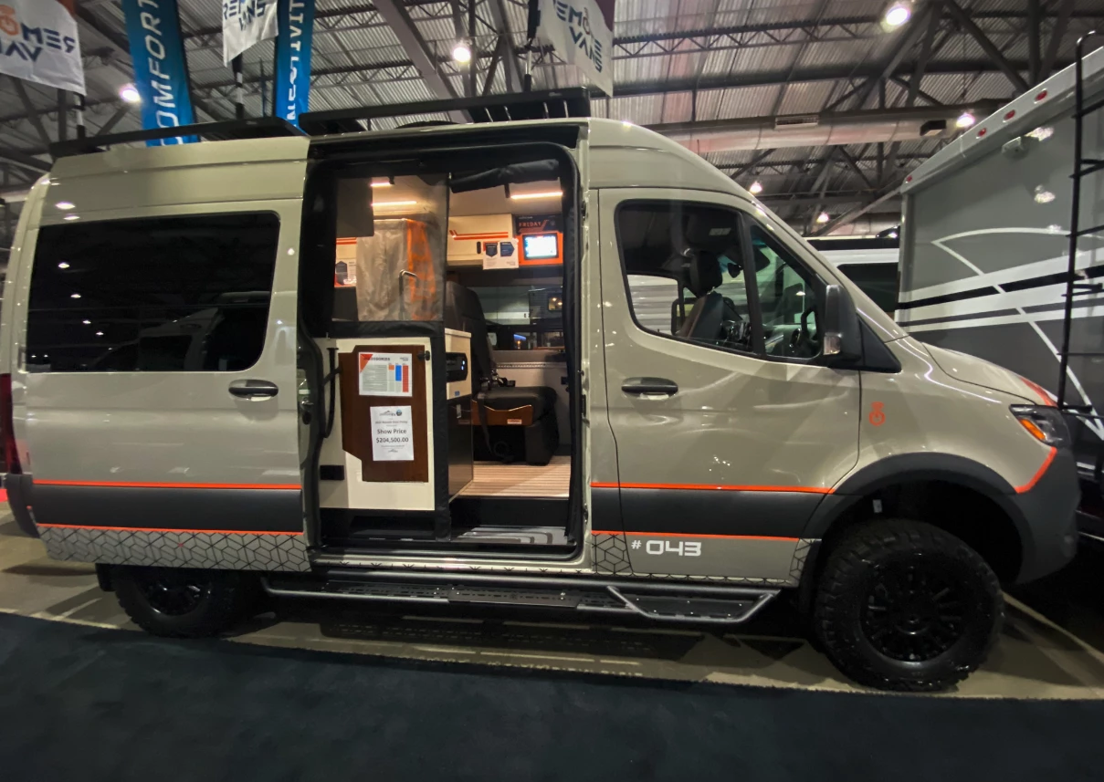 Remote Vans shows off its 2024 hardware