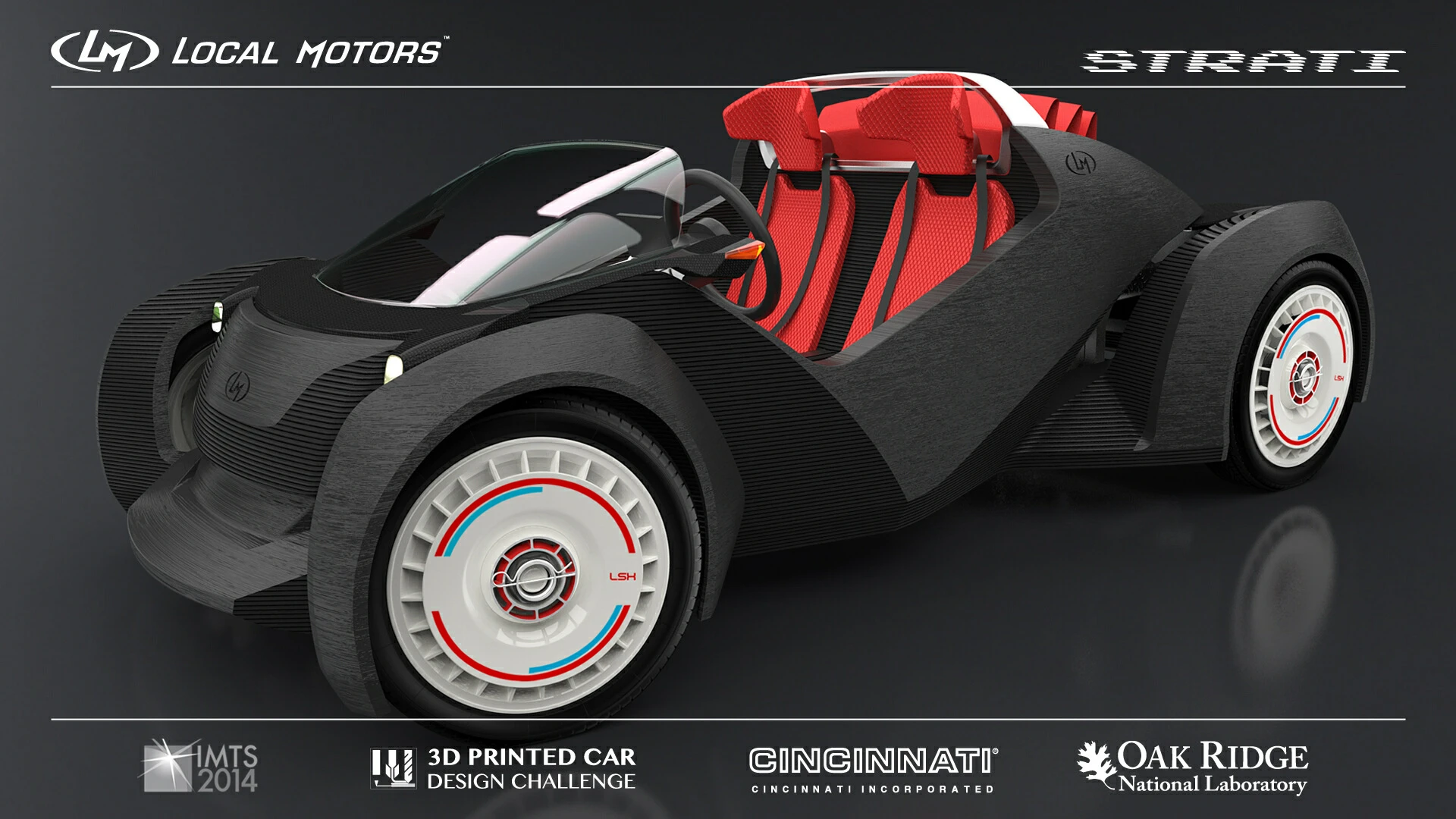 "Strati" - The winner of the Local Motors 3D challenge (Image: Local Motors)