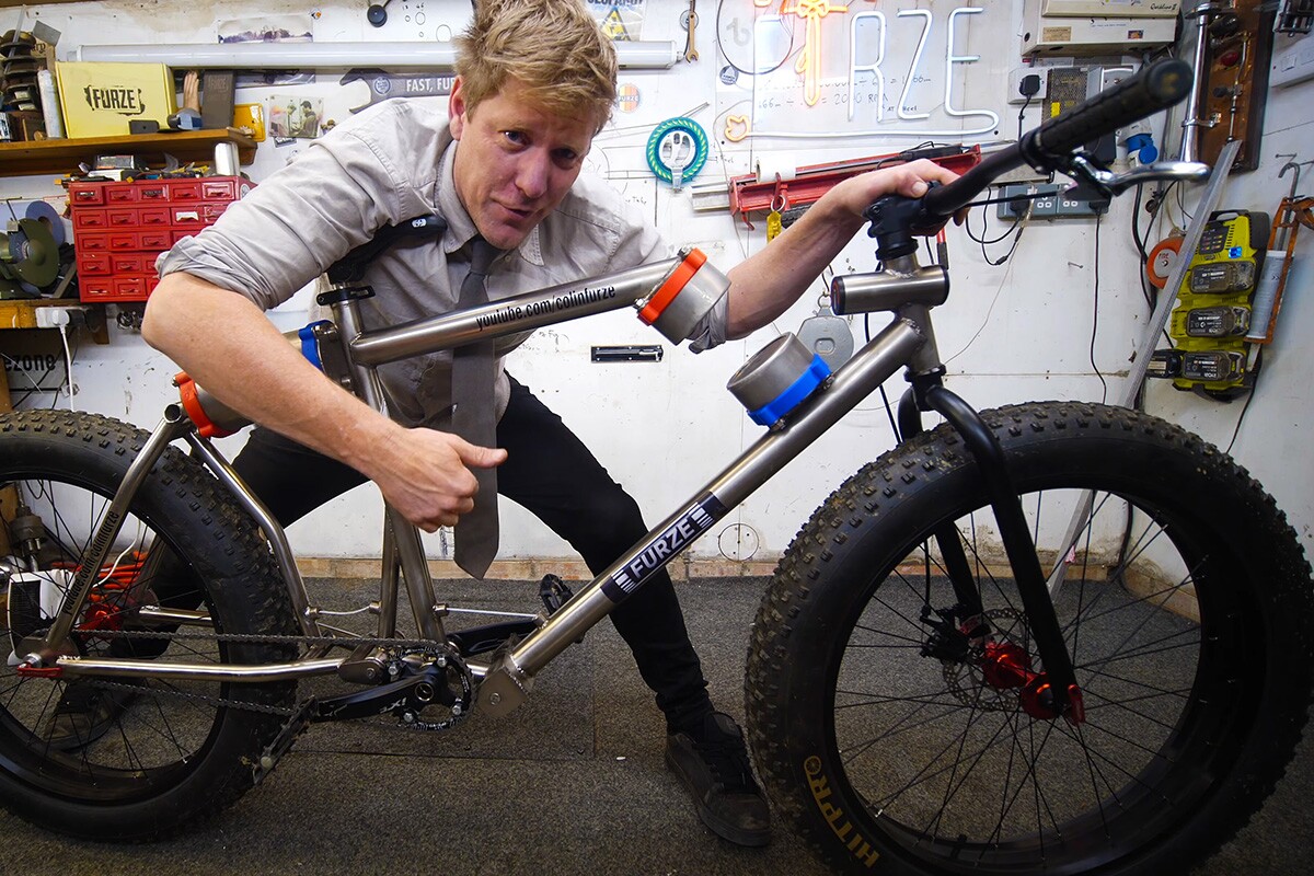 Watch: Mad scientist swaps bicycle suspension springs for magnets