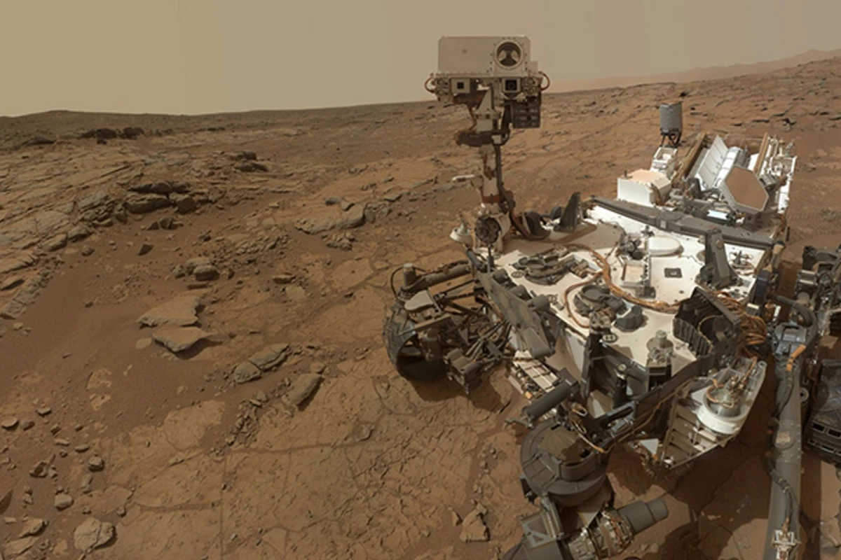 A self-portrait of NASA’s Mars rover Curiosity