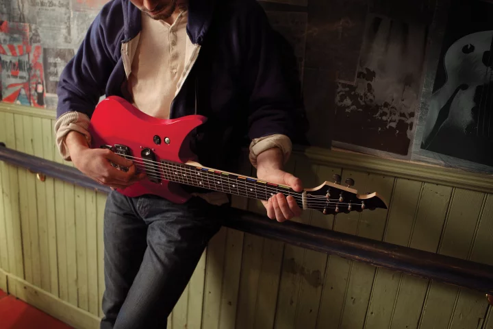 Bernard Chui believes that "there is something unmatchable about the feeling of an authentic guitar" so Seven45 Studios decided to make one its band game interface