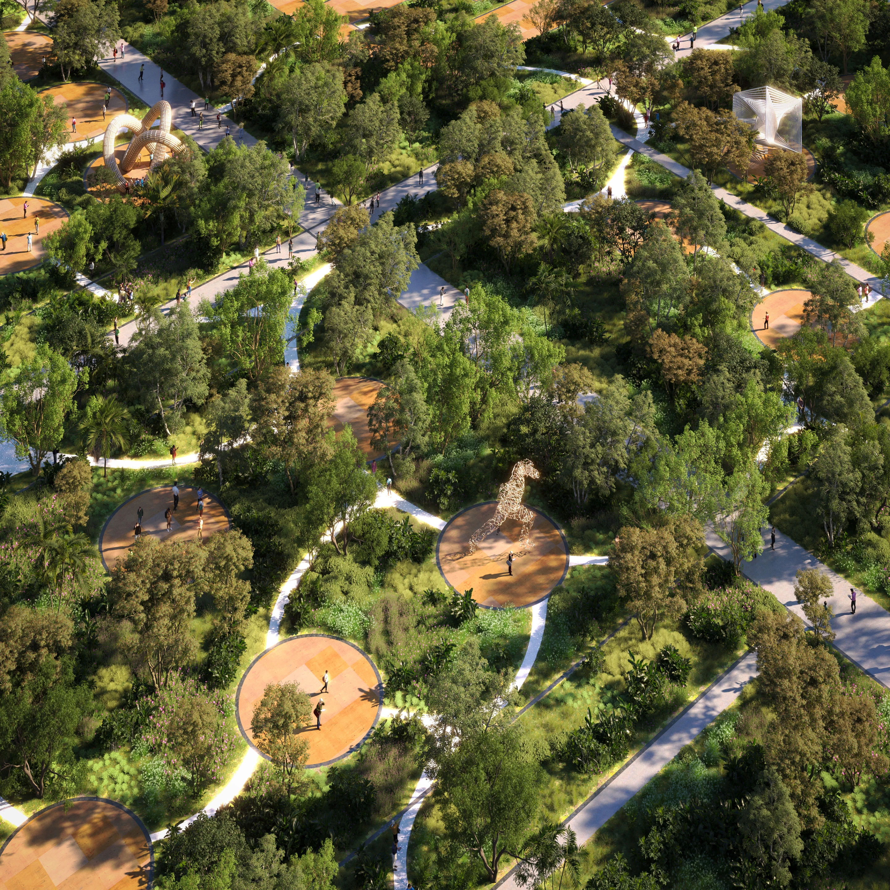 The Hangzhou Oil Refinery Factory Park will be spread over an area of around 18 hectares (44.5 acres)