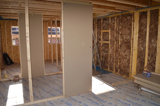 A BaleHaus rep told Gizmag that the 90 percent reduction in heating bills figure is based upon data already gathered from its completed LILAC ecological co-housing project housing project in Leeds (Photo: ModCell)