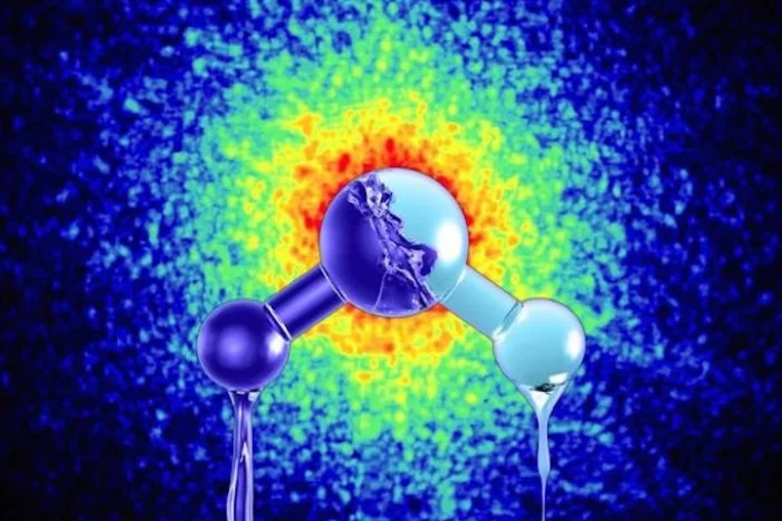Researchers at Stockholm University have discovered that water exists in two liquid forms, one more viscous than the other