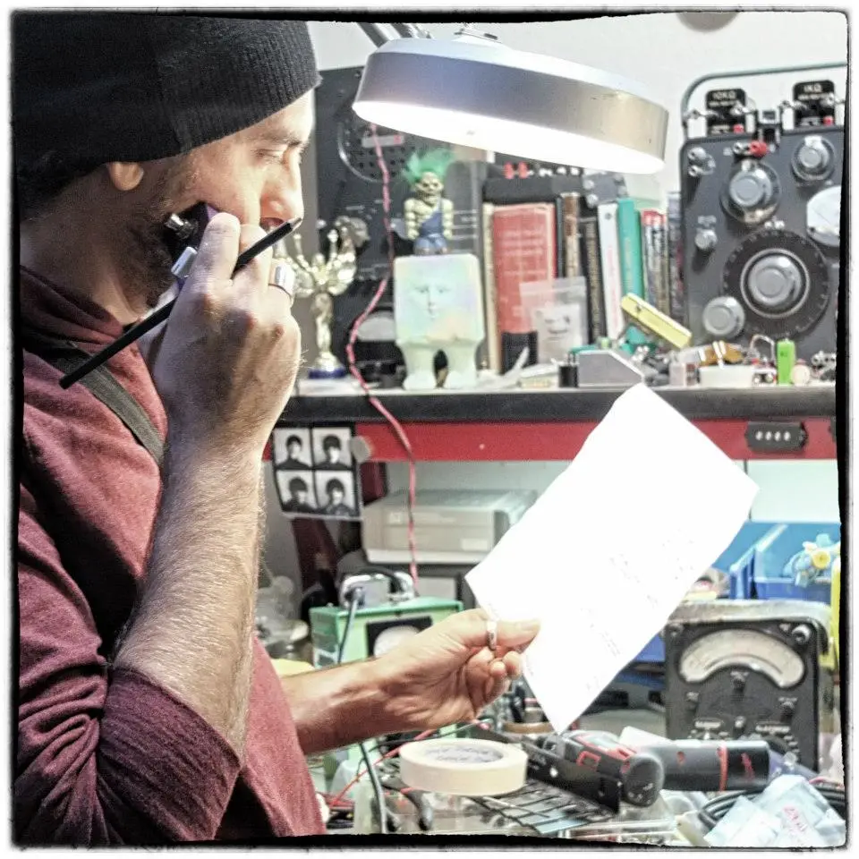 Working on an F-Pedal pre-production prototype