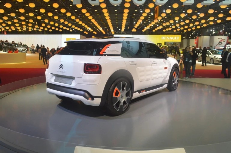 The Citroën C4 Cactus Airflow concept at the 2014 Paris Motor Show (Photo: C.C. Weiss/Gizmag)