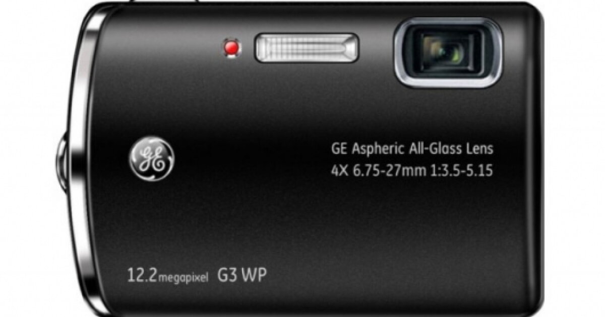 Gepe Camera GE G3WP Waterproof compact camera announced