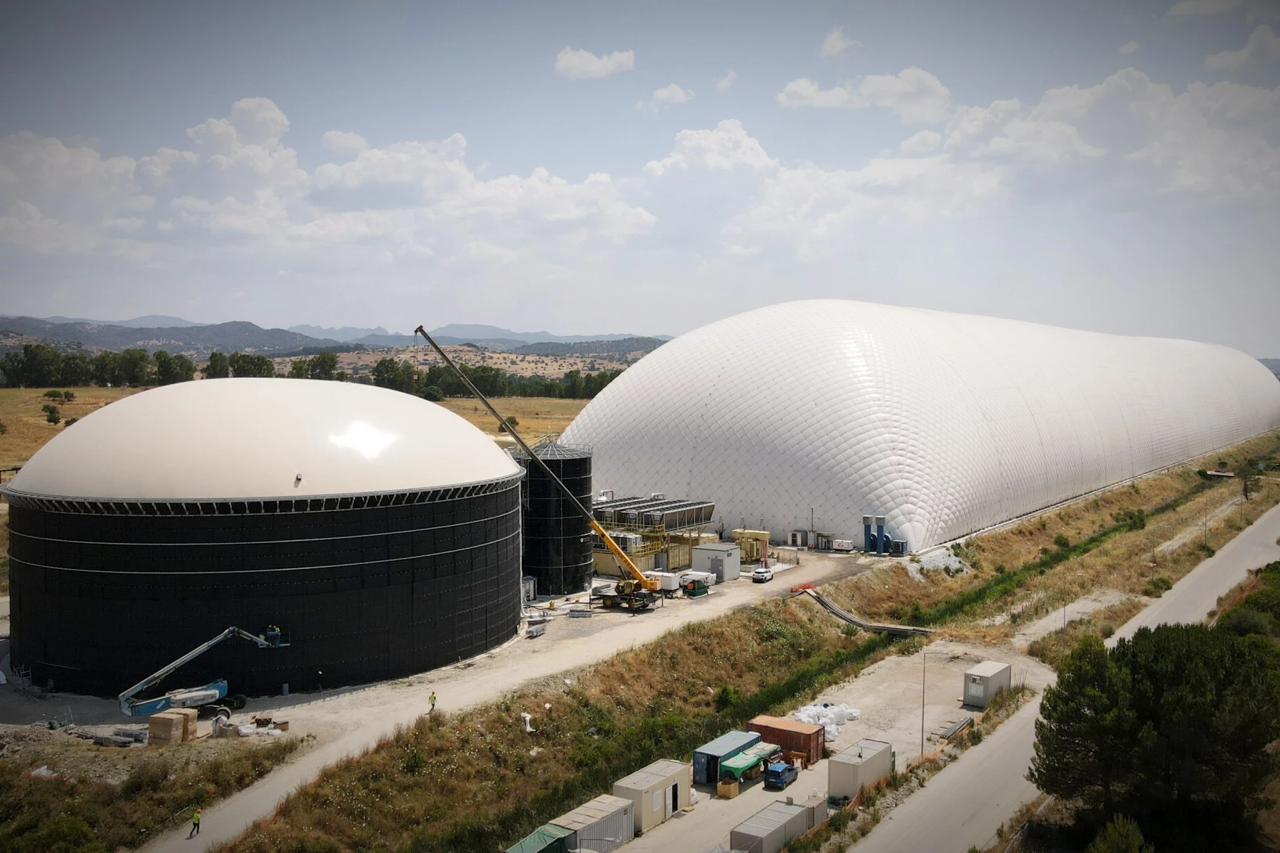 One of Energy Dome's CO2-powered grid-scale batteries