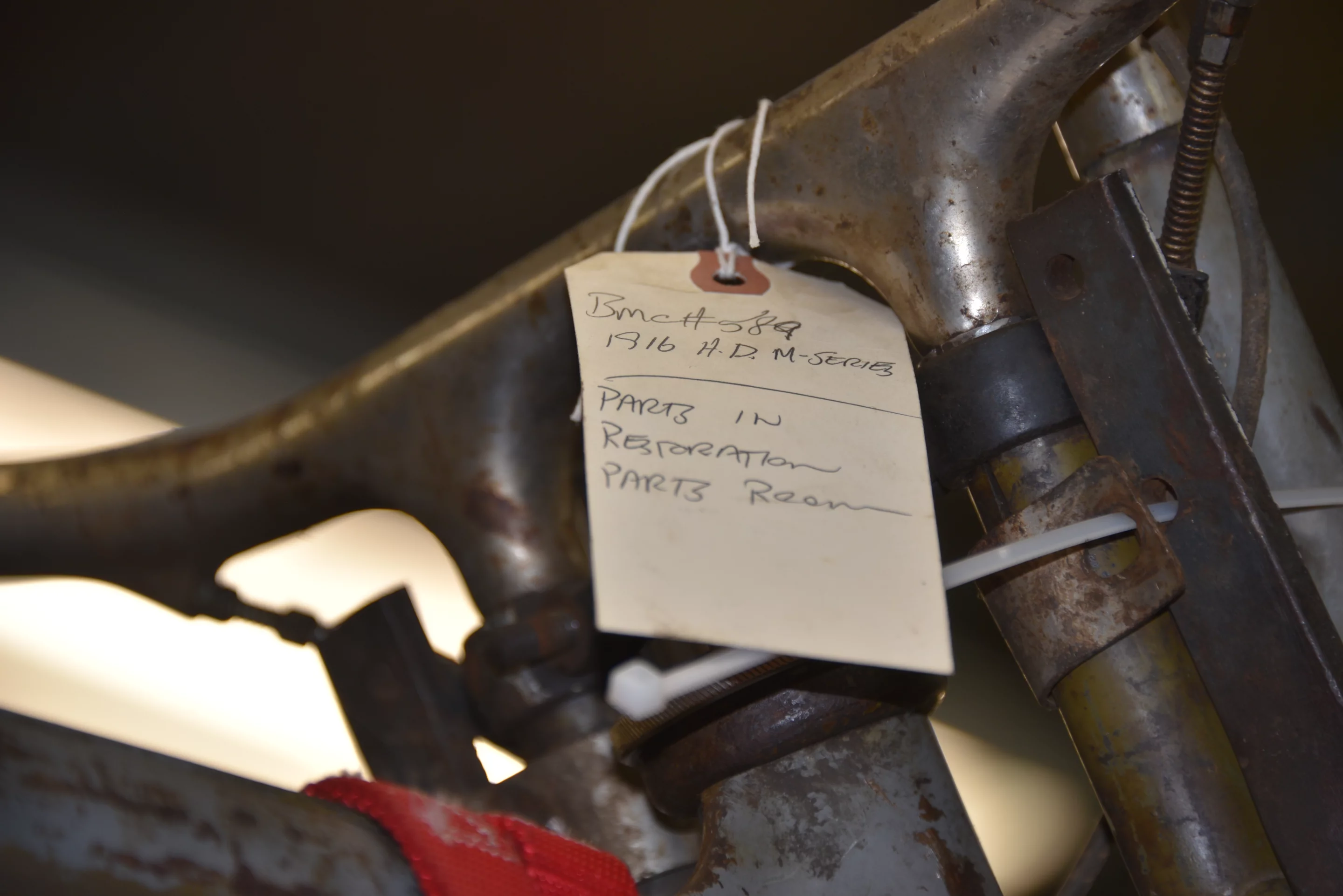Keeping track of all these restorations, parts and pieces the old fashioned way everyone involved can find things