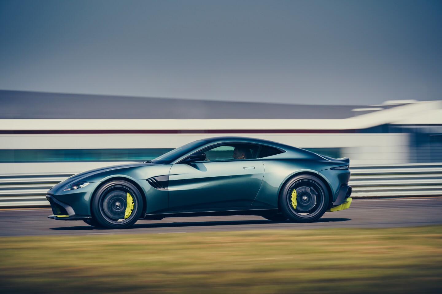 The Vantage AMR keeps the 195-mph top speed of the standard version