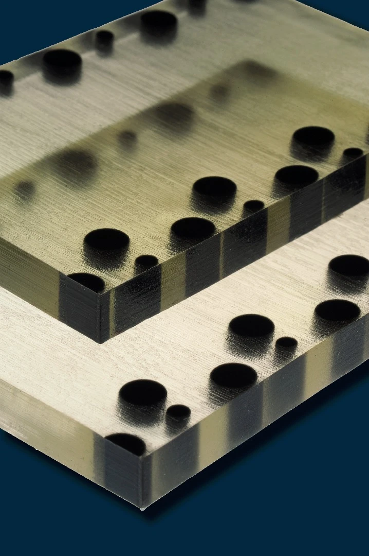 When this 3D printed structure is compressed, the surface changes to something completely different