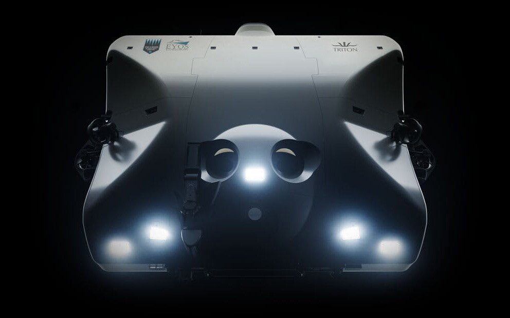 The Triton 36000/2 is built to make repeated dives to the deepest ocean sites on Earth