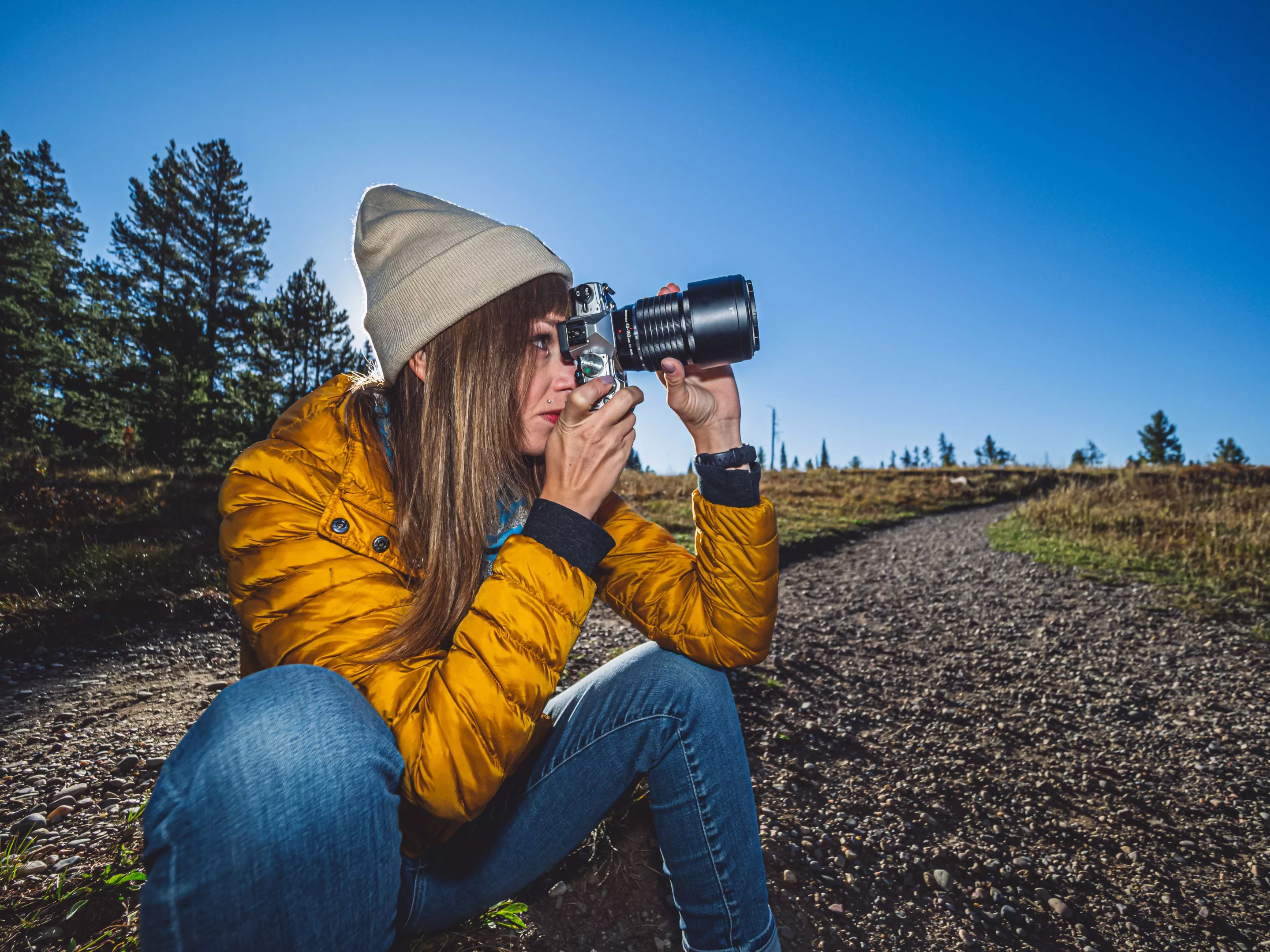 The OM-5 benefits from computational photography features like a hand-held Hi-Res mode, ND16 filter simulation and Starry Sky AF