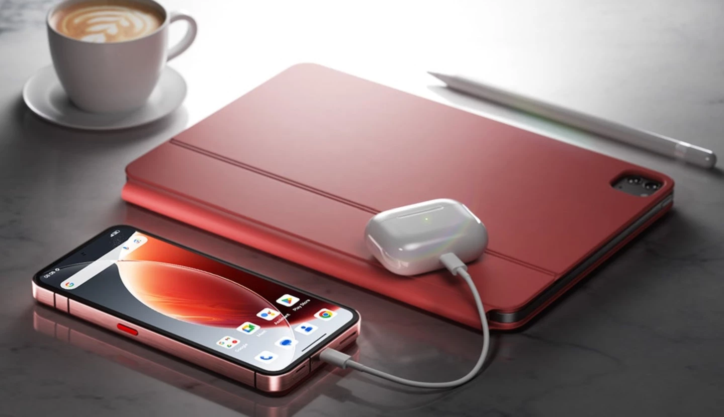 The WP210's big battery can last for days of continuous chatter between top-ups, but its juice can also be shared with other mobile gadgetry via reverse charging