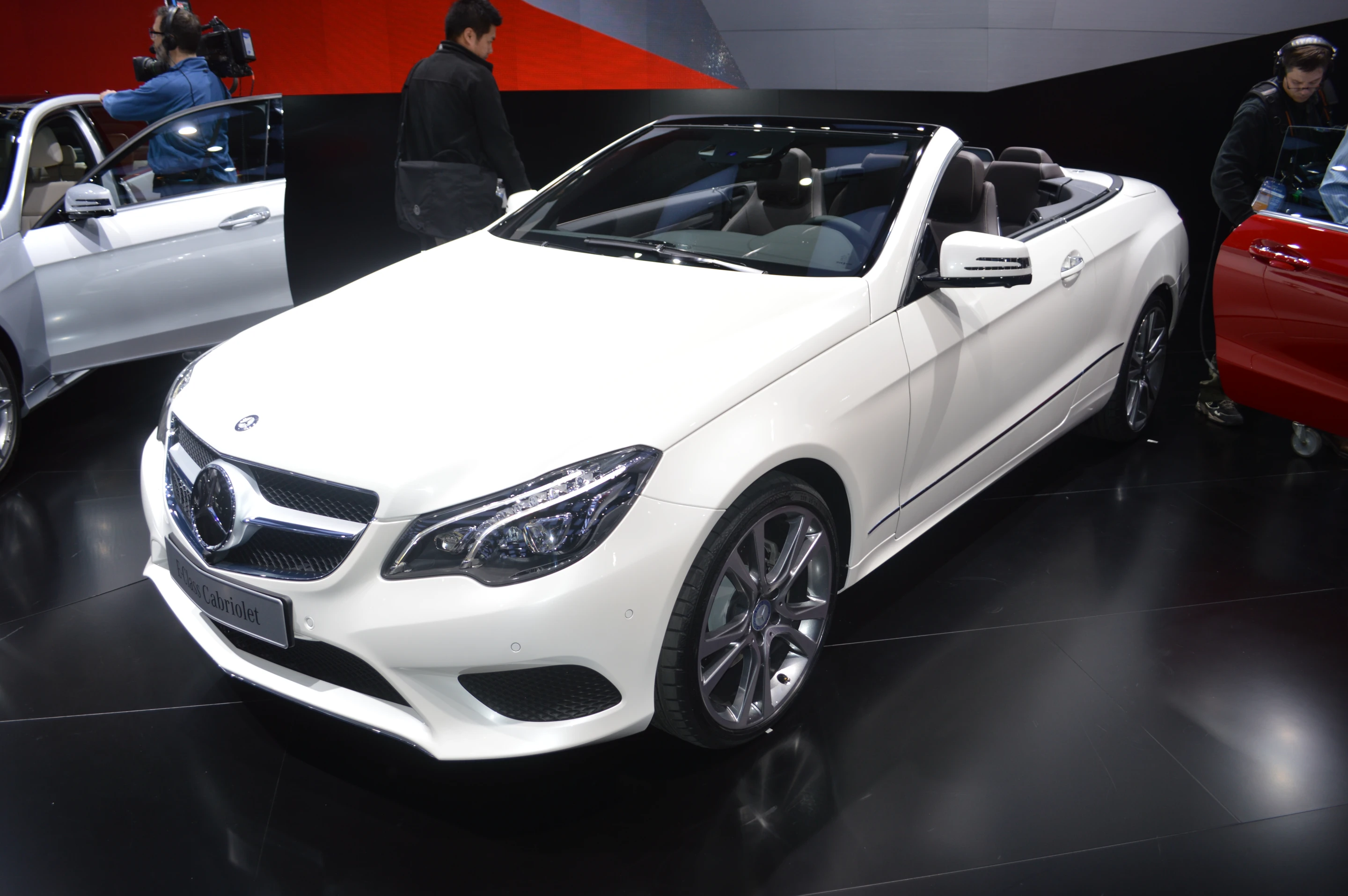 The world debut of the 2014 Mercedes E-Class family