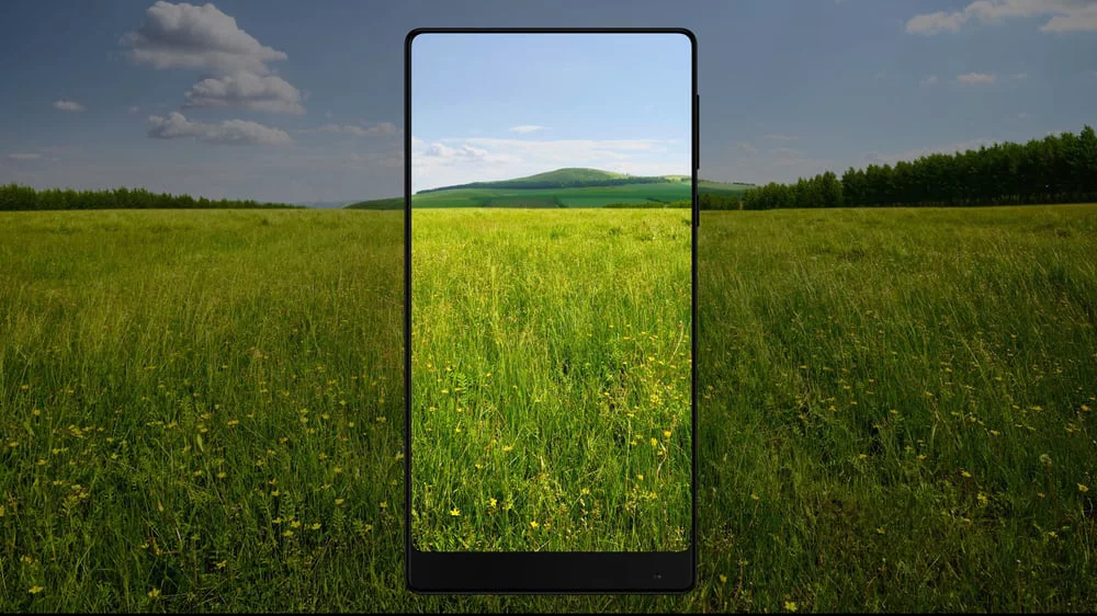 Xiaomi Mi Mix, a concept phone with a nearly bezel-free display