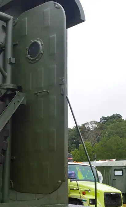 The Bravo 1 has genuine Navy ship doors