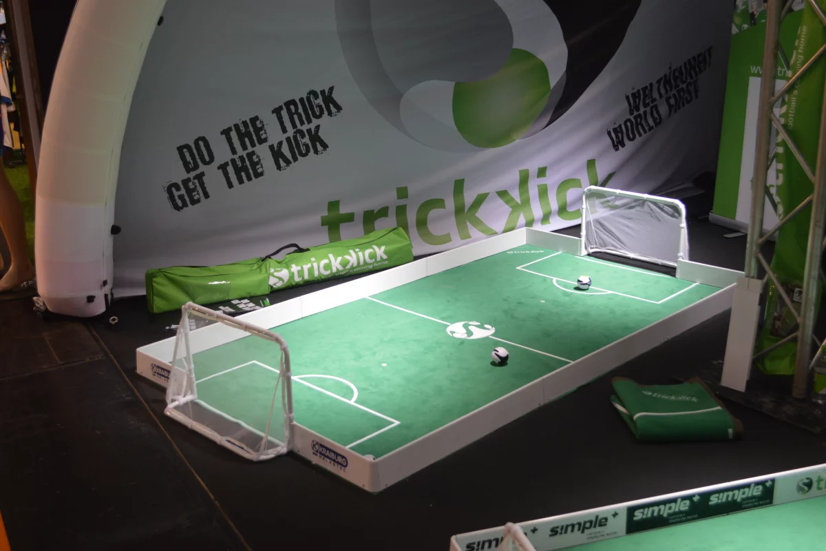 Trick Kick challenges mini-footballers to go head to head